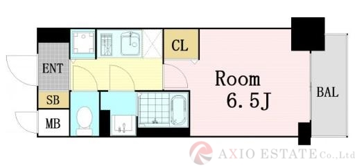 4階の間取り図