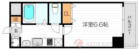 13階の間取り図