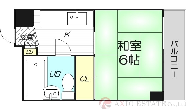 3階の間取り図