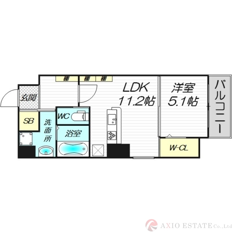 11階の間取り図