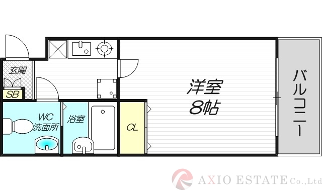 4階の間取り図