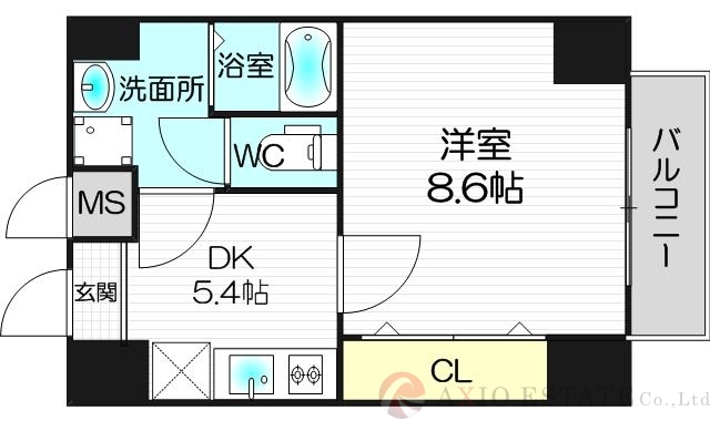3階の間取り図