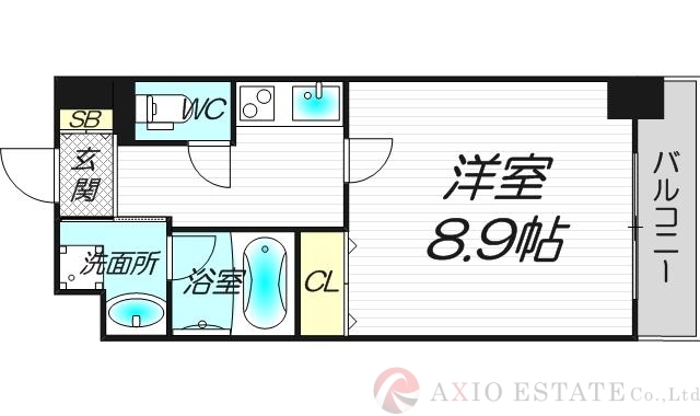 7階の間取り図
