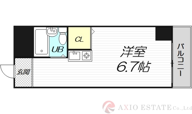 6階の間取り図