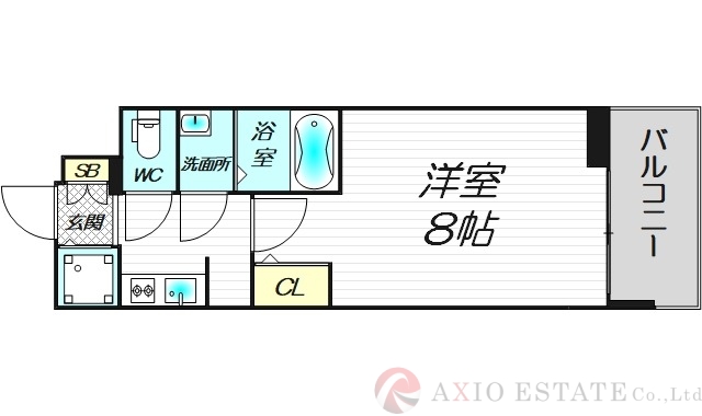 5階の間取り図