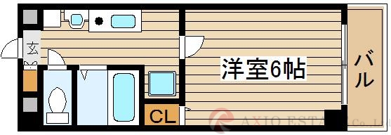 1階の間取り図