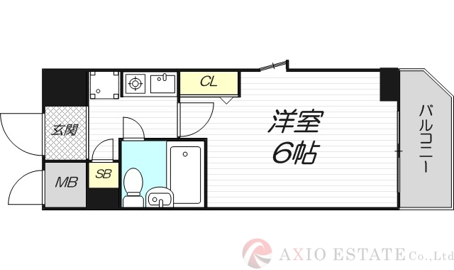 8階の間取り図