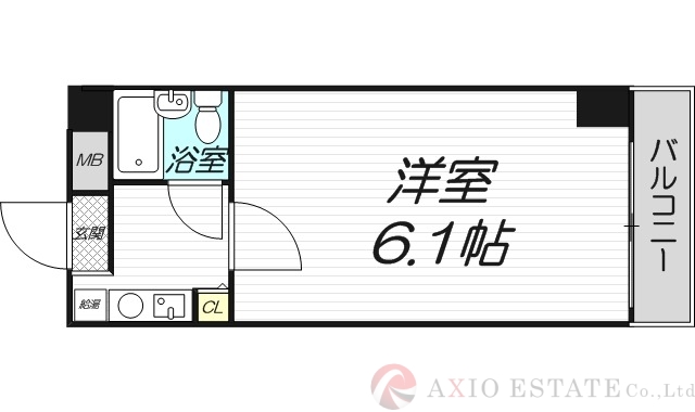 4階の間取り図