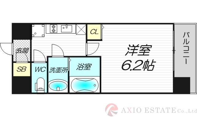 7階の間取り図