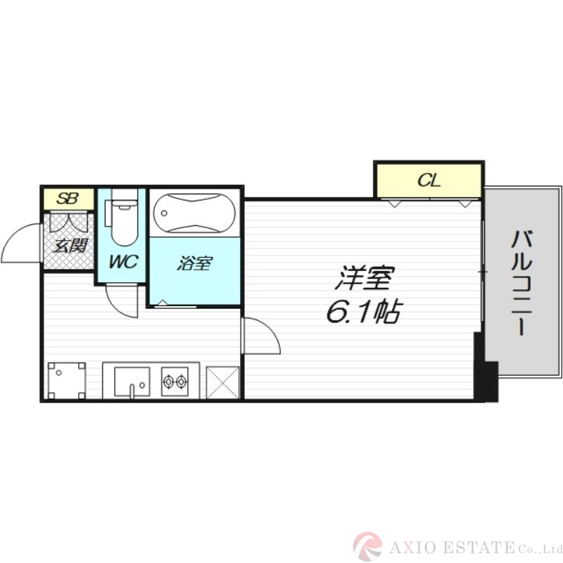 2階の間取り図
