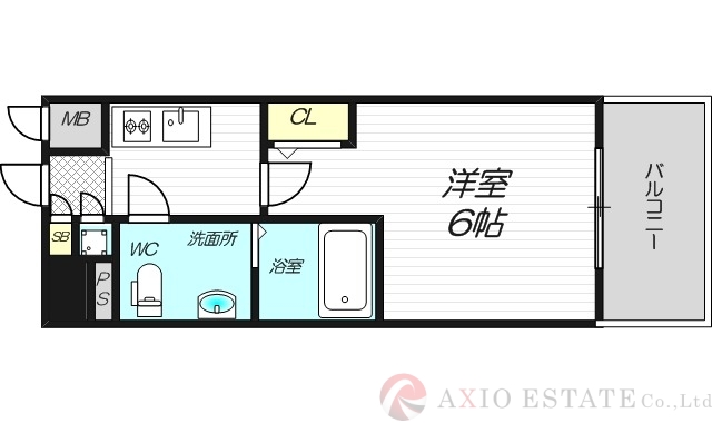 5階の間取り図