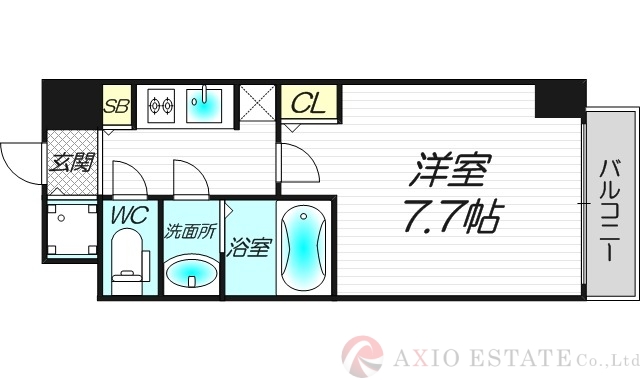 10階の間取り図