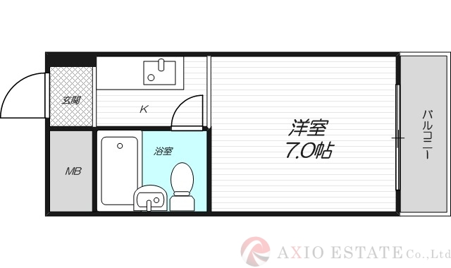 4階の間取り図