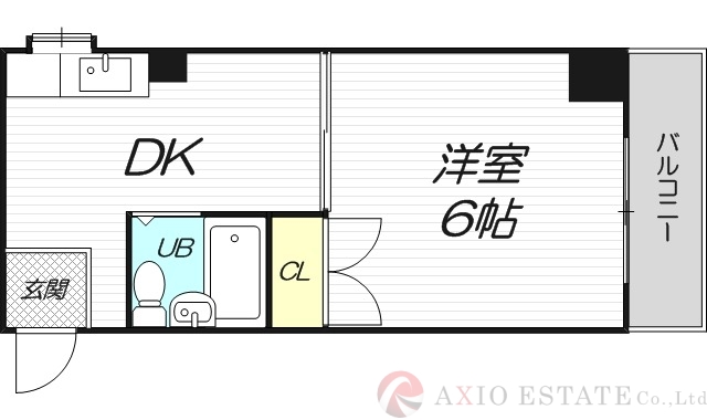 2階の間取り図
