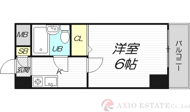 5階の間取り図