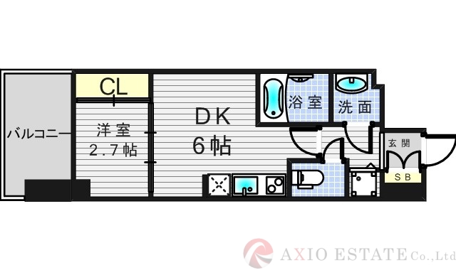広々とした間取りになっております