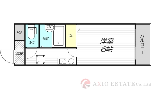 5階の間取り図