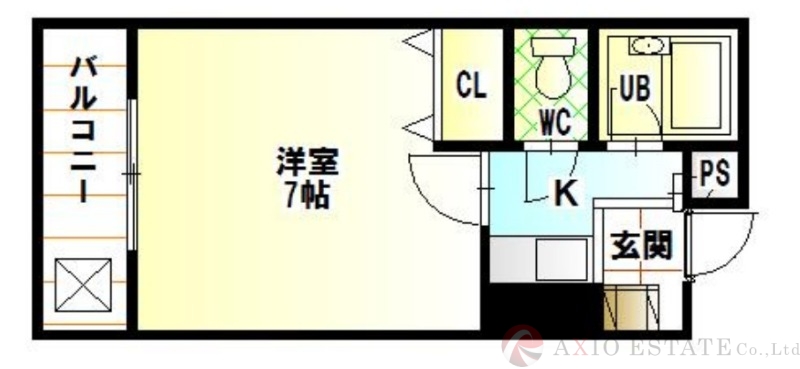 5階の間取り図