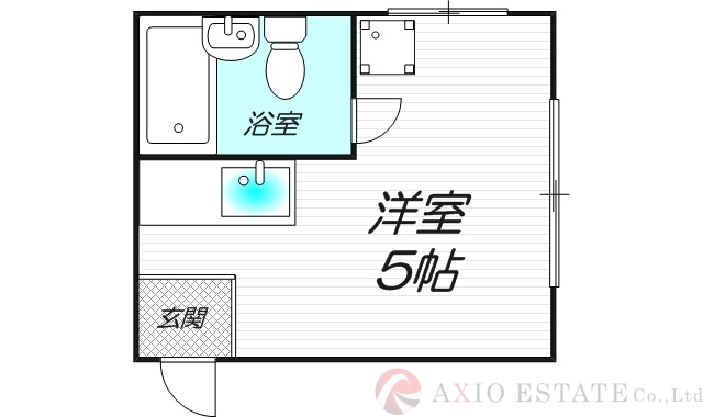 2階の間取り図