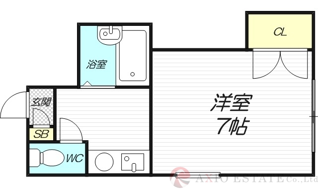 3階の間取り図