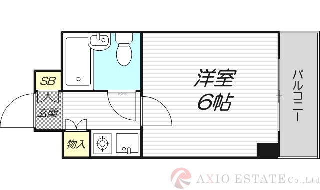 8階の間取り図