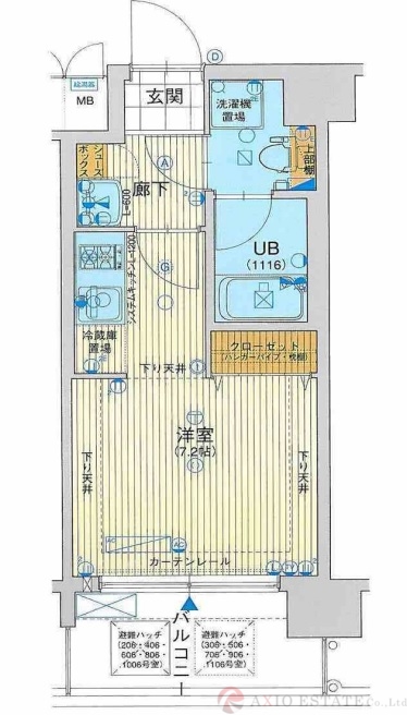 11階の間取り図