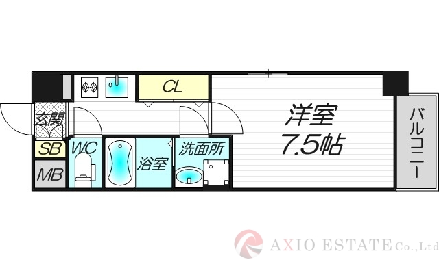 11階の間取り図