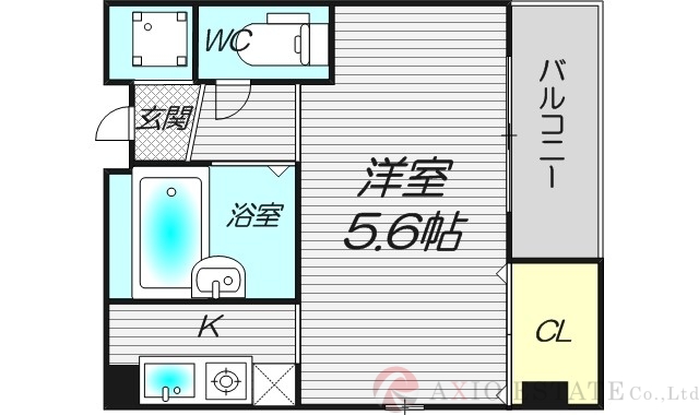 7階の間取り図