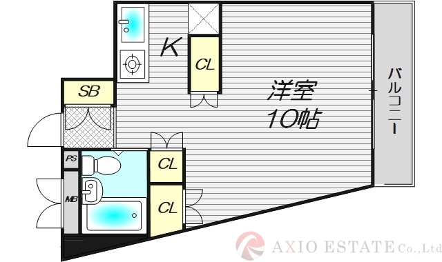 7階の間取り図