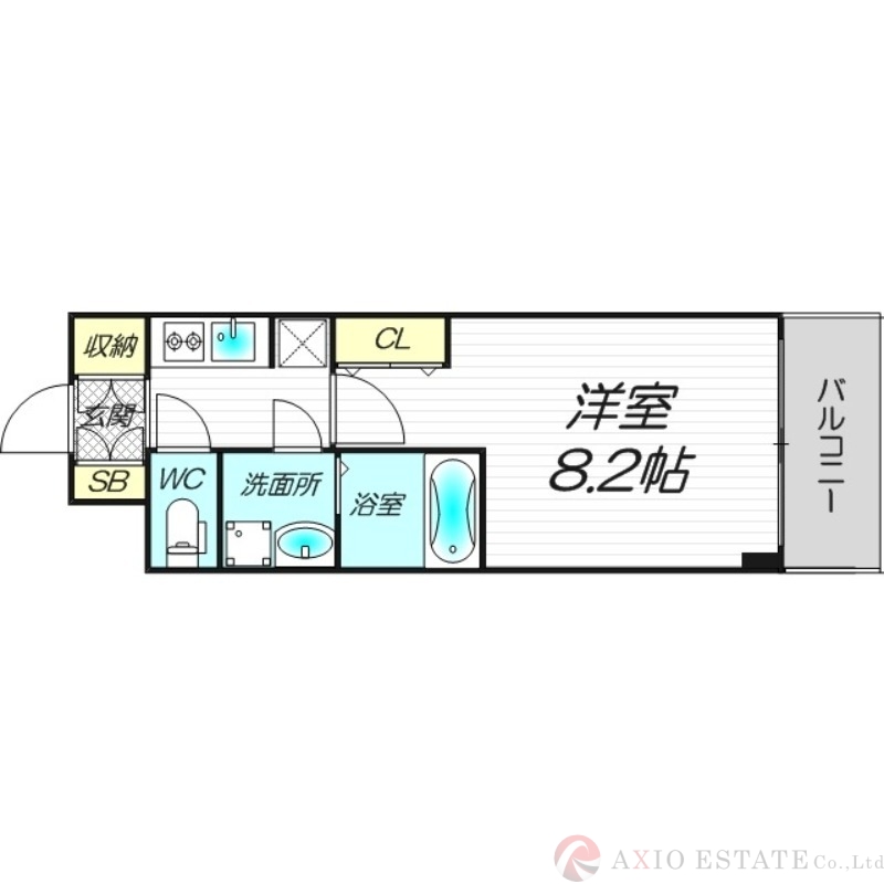 3階の間取り図