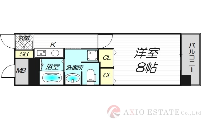 7階の間取り図