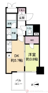 15階の間取り図