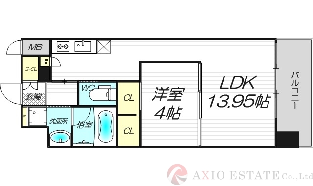 7階の間取り図