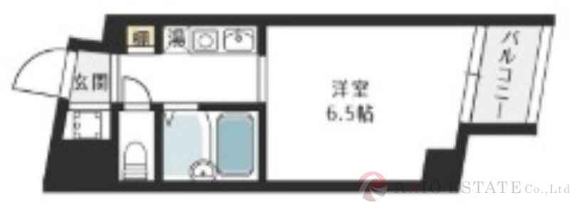 6階の間取り図
