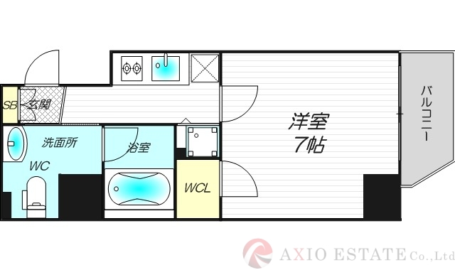 3階の間取り図