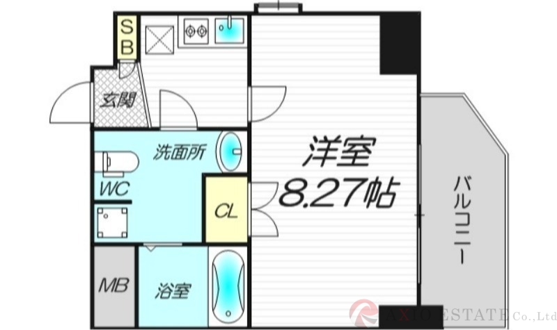 3階の間取り図