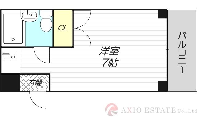 1階の間取り図