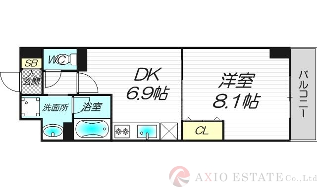 15階の間取り図