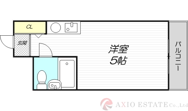 6階の間取り図
