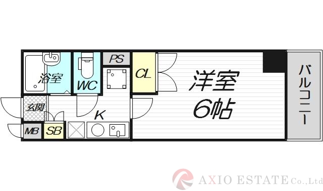 5階の間取り図