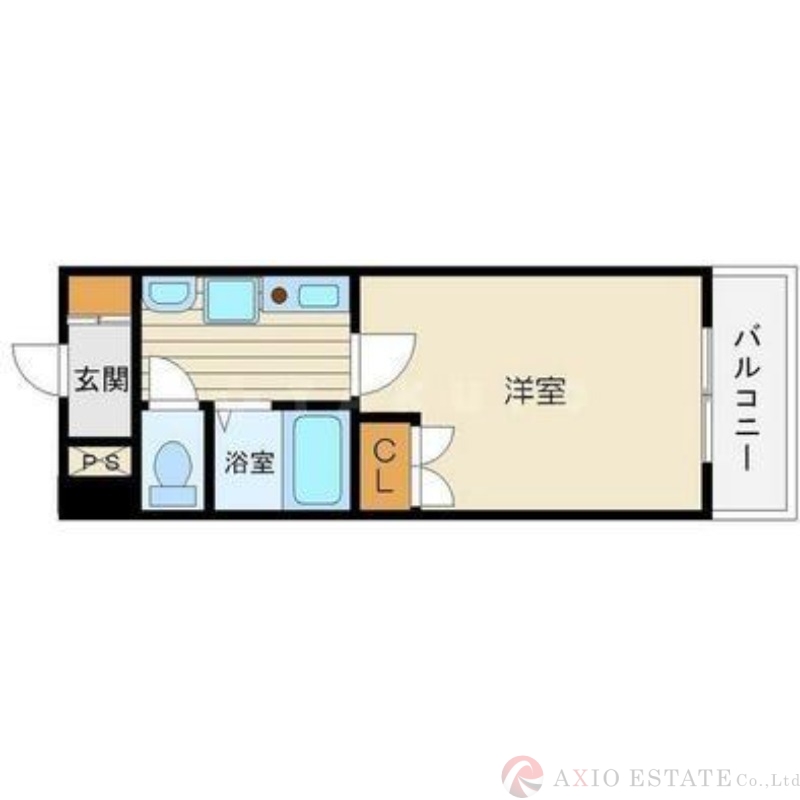 4階の間取り図