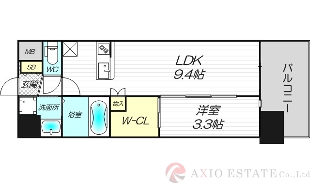 5階の間取り図