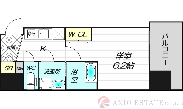 5階の間取り図