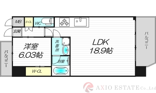 11階の間取り図