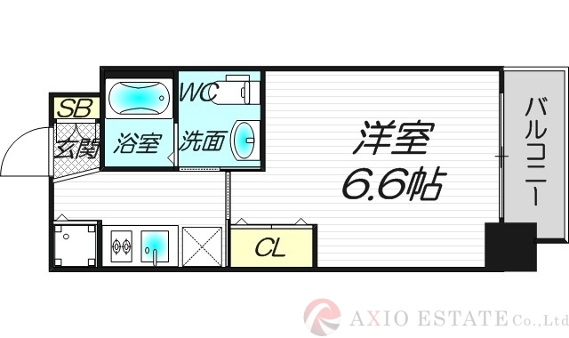 10階の間取り図
