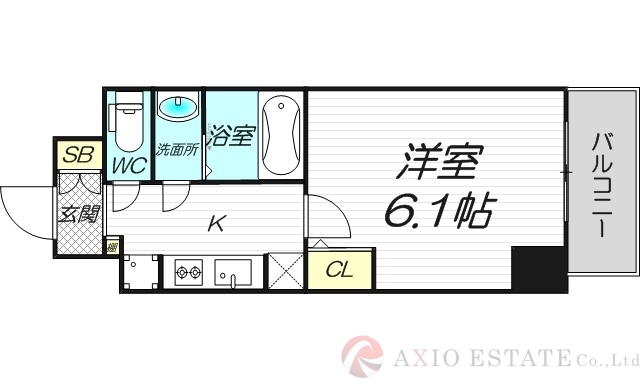 5階の間取り図
