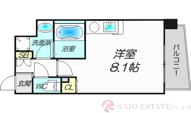 3階の間取り図