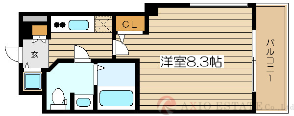 5階の間取り図