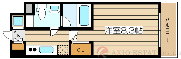 5階の間取り図