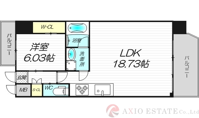 7階の間取り図
